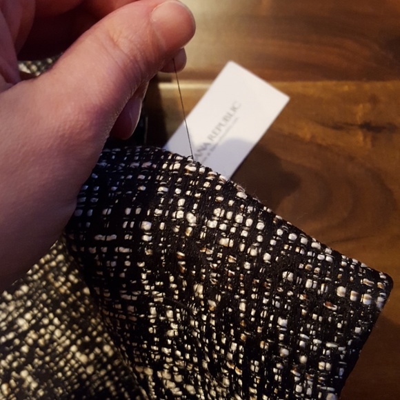 Banana Republic Tweed & Lace a-line dress - Picture 6 of 8